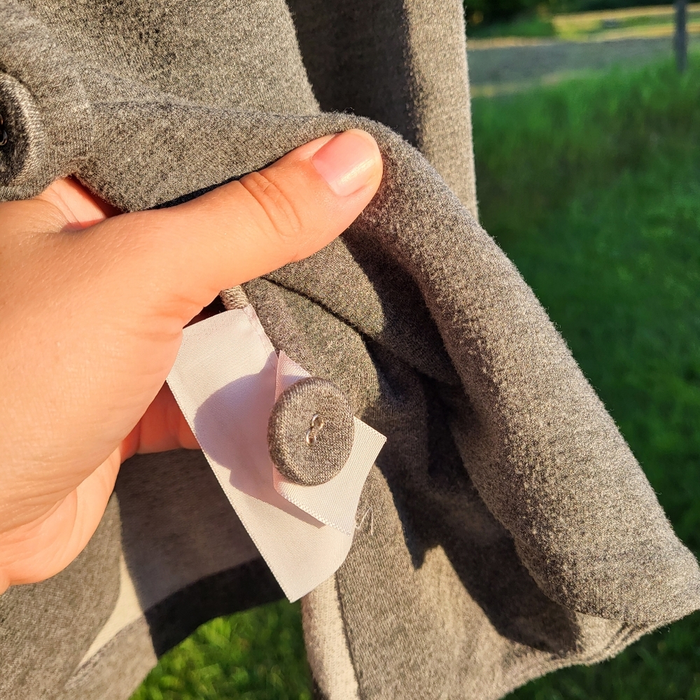 Tart grey buttoned jersey blazer - Picture 8 of 8